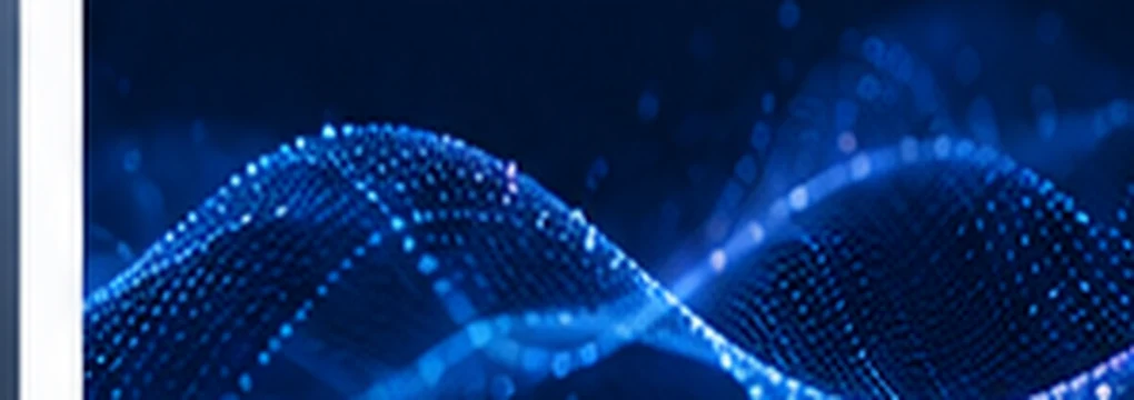 Abstract data research visualization